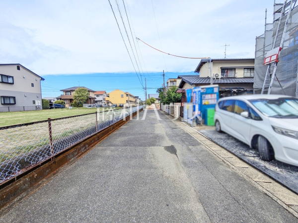 接道状況および現場風景 【福岡市西区泉3丁目】 接道状況および現場風景 【福岡市西区泉3丁目】