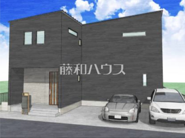 2号棟 完成予想図(外観) 【所沢市小手指南2丁目】 2号棟 完成予想図(外観) 【所沢市小手指南2丁目】