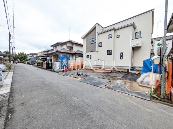 接道状況および現場風景 【八王子市北野台4丁目】 接道状況および現場風景 【八王子市北野台4丁目】