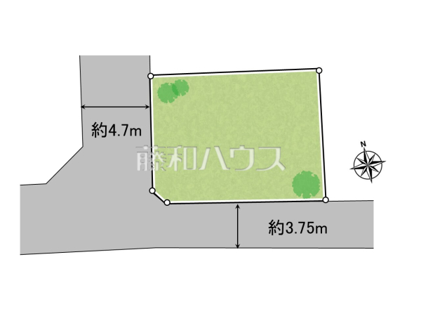 全体区画図 【東村山市多摩湖町4丁目】 全体区画図 【東村山市多摩湖町4丁目】