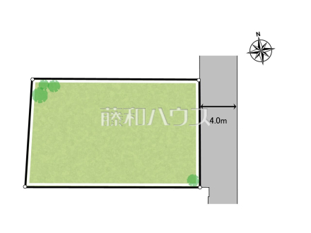 全体区画図 【小金井市東町5丁目】