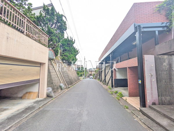 接道状況および現場風景 【八王子市宇津木町】 接道状況および現場風景 【八王子市宇津木町】