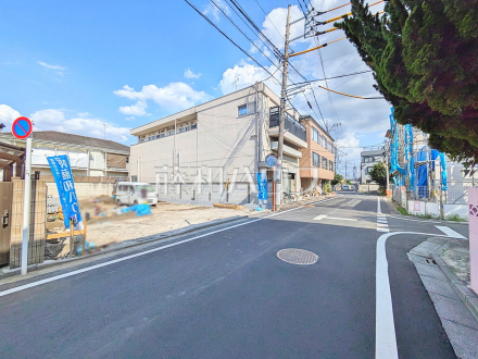 接道状況および現場風景 【三鷹市牟礼6丁目】/撮影日2026/07/25