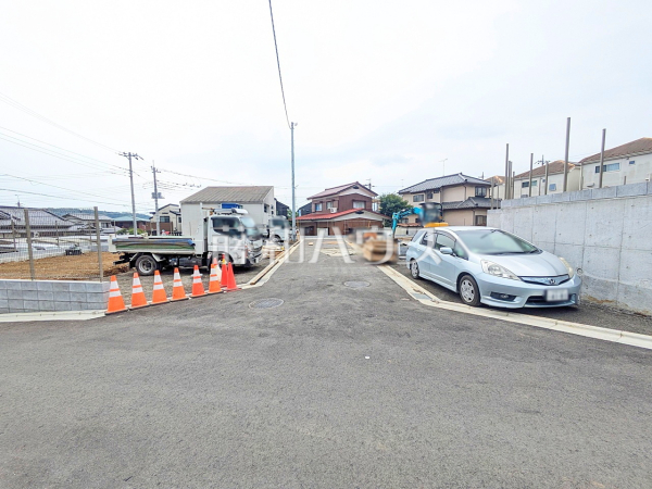 接道状況および現場風景 【武蔵村山市神明2丁目】 接道状況および現場風景 【武蔵村山市神明2丁目】
