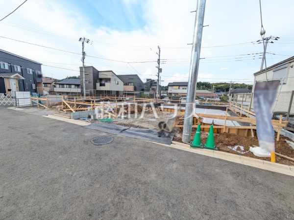 接道状況および現場風景 【武蔵村山市神明2丁目】 接道状況および現場風景 【武蔵村山市神明2丁目】