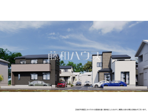 完成予想図(外観) 【立川市砂川町8丁目】