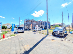 接道状況および現場風景