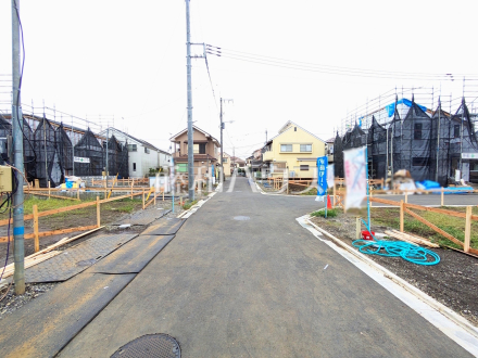 接道状況および現場風景 【立川市砂川町8丁目】/撮影日2026/09/27