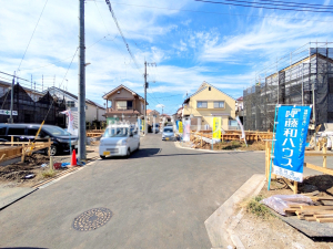接道状況および現場風景