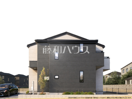 8号棟 完成予想図 外観 【立川市砂川町8丁目】