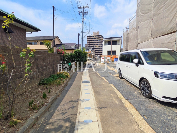 接道状況および現場風景 【春日井市上条町6丁目】 接道状況および現場風景 【春日井市上条町6丁目】