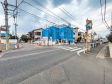 接道状況および現場風景 【所沢市西狭山ケ丘1丁目】 接道状況および現場風景 【所沢市西狭山ケ丘1丁目】