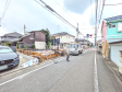 接道状況および現場風景 【国立市中1丁目】 接道状況および現場風景 【国立市中1丁目】