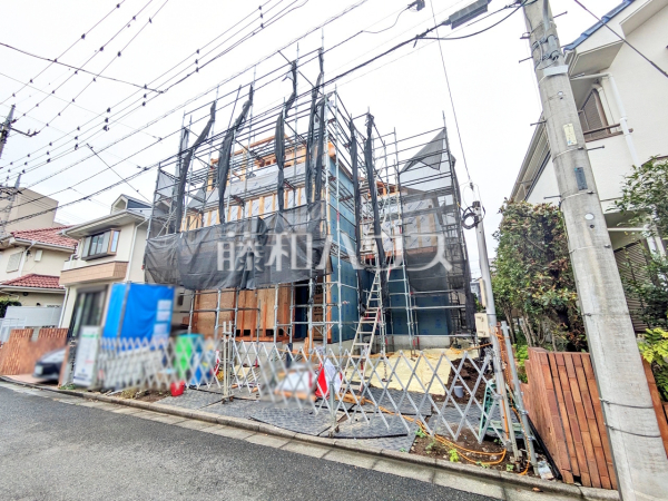 接道状況および現場風景 【調布市佐須町3丁目】 接道状況および現場風景 【調布市佐須町3丁目】