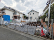 接道状況および現場風景 【調布市佐須町3丁目】 接道状況および現場風景 【調布市佐須町3丁目】