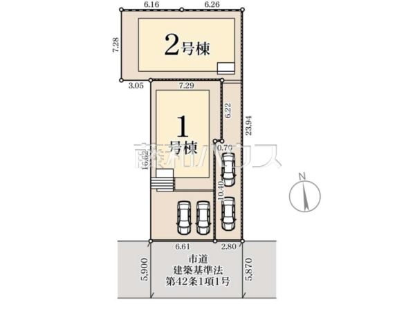 全体区画図 【福岡市南区長住5丁目】 全体区画図 【福岡市南区長住5丁目】