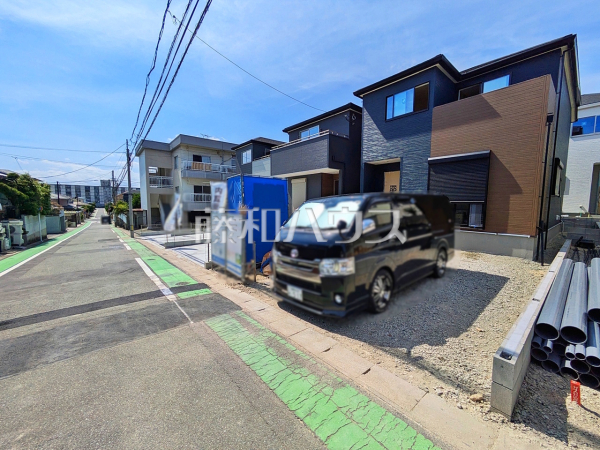 接道状況および現場風景 【福岡市南区長住5丁目】 接道状況および現場風景 【福岡市南区長住5丁目】