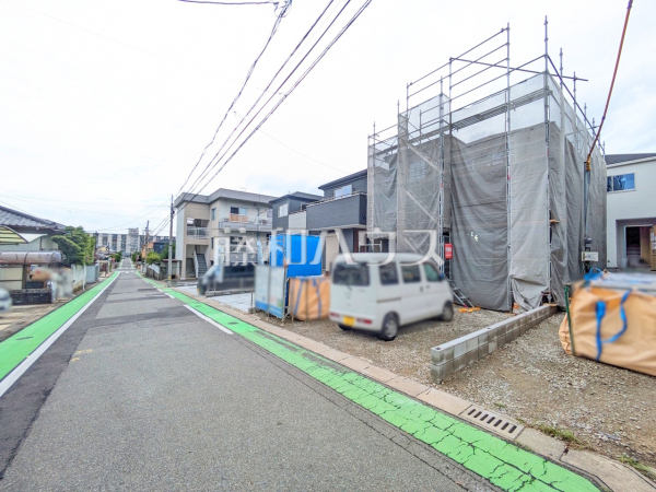 接道状況および現場風景 【福岡市南区長住5丁目】 接道状況および現場風景 【福岡市南区長住5丁目】