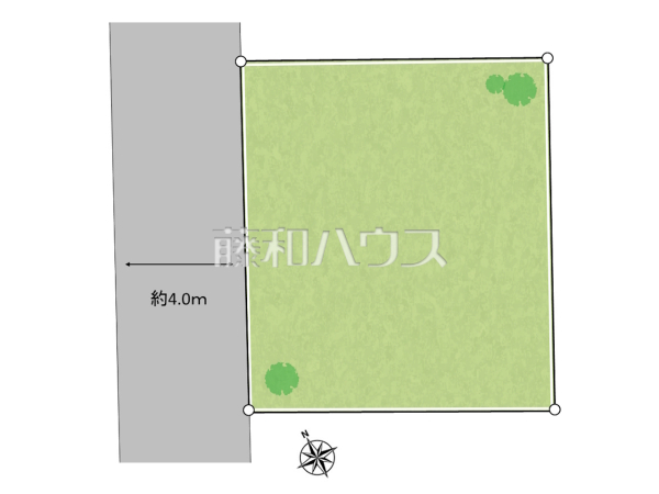 全体区画図 【三鷹市大沢5丁目】 全体区画図 【三鷹市大沢5丁目】