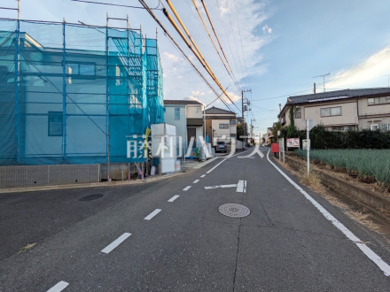 接道状況および現場風景 【練馬区大泉学園町5丁目】/撮影日2026/10/06