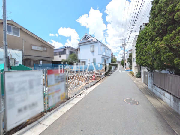接道状況および現場風景 【練馬区三原台1丁目】 接道状況および現場風景 【練馬区三原台1丁目】