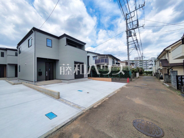 接道状況および現場風景 【東村山市野口町4丁目】 接道状況および現場風景 【東村山市野口町4丁目】