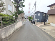 接道状況および現場風景 【朝霞市根岸台7丁目】 接道状況および現場風景 【朝霞市根岸台7丁目】