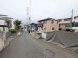 接道状況および現場風景 【朝霞市根岸台7丁目】 接道状況および現場風景 【朝霞市根岸台7丁目】