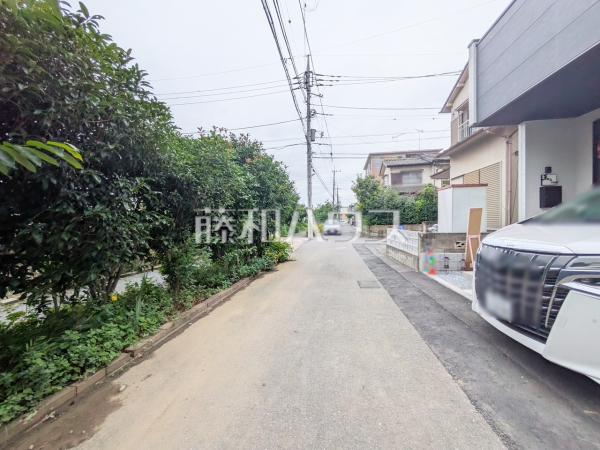 接道状況および現場風景 【和光市新倉2丁目】 接道状況および現場風景 【和光市新倉2丁目】