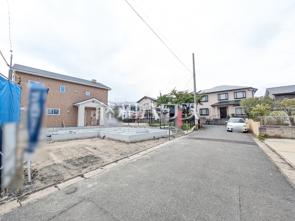 接道状況および現場風景 【福岡市早良区賀茂4丁目】 接道状況および現場風景 【福岡市早良区賀茂4丁目】