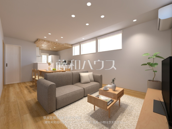 完成予想図(内観) 【福岡市早良区賀茂4丁目】 完成予想図(内観) 【福岡市早良区賀茂4丁目】