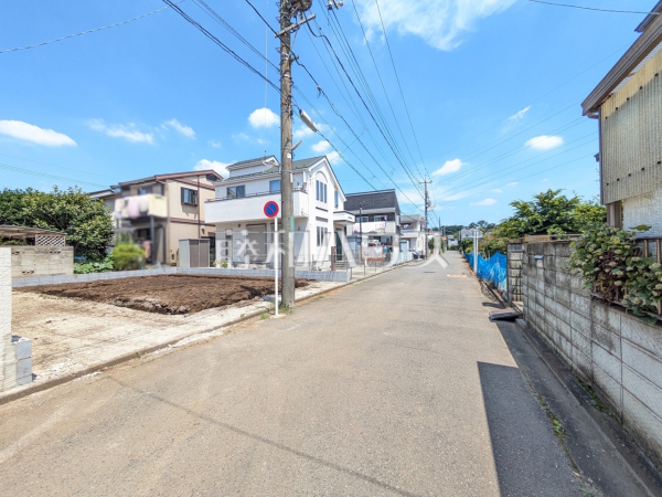 接道状況および現場風景 【国分寺市北町4丁目】 接道状況および現場風景 【国分寺市北町4丁目】