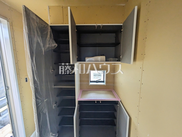 収納(施工中) 【練馬区石神井町7丁目】 収納(施工中) 【練馬区石神井町7丁目】