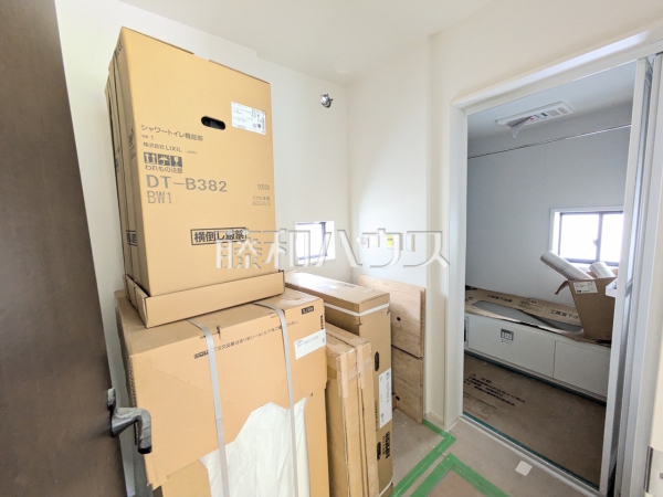 2号棟 洗面室(施工中) 【うるま市喜仲2丁目】 2号棟 洗面室(施工中) 【うるま市喜仲2丁目】