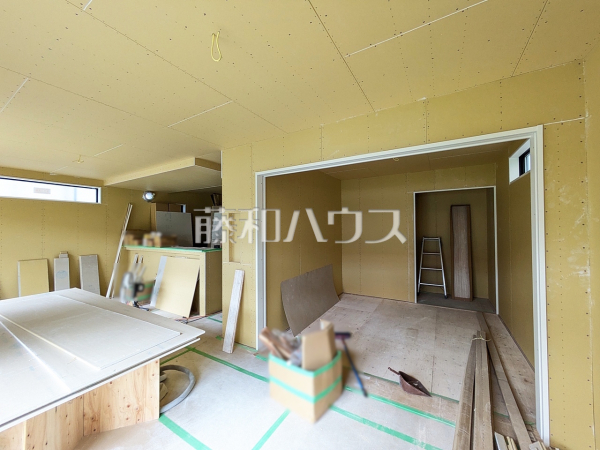 3号棟 リビング(施工中) 【うるま市喜仲2丁目】 3号棟 リビング(施工中) 【うるま市喜仲2丁目】