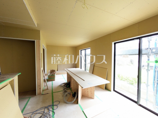 3号棟 リビング(施工中) 【うるま市喜仲2丁目】 3号棟 リビング(施工中) 【うるま市喜仲2丁目】