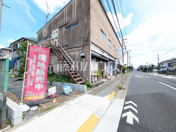接道状況および現場風景 【八王子市諏訪町】 接道状況および現場風景 【八王子市諏訪町】
