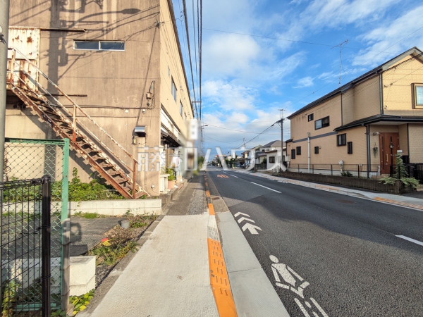 接道状況および現場風景 【八王子市諏訪町】 接道状況および現場風景 【八王子市諏訪町】