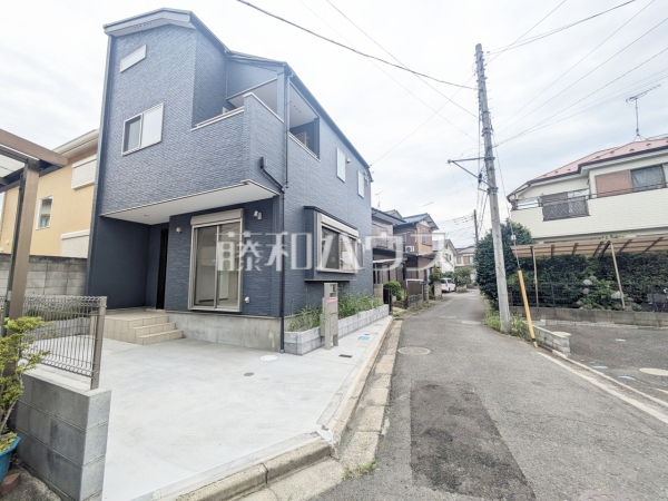接道状況および現場風景 【所沢市北中3丁目】 接道状況および現場風景 【所沢市北中3丁目】