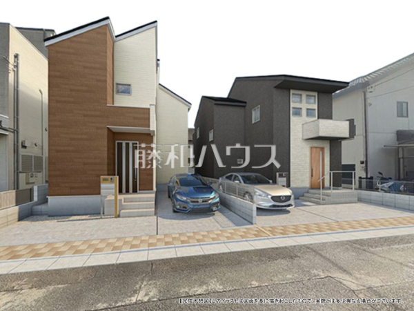 完成予想図(外観) 【小平市学園東町3丁目】 完成予想図(外観) 【小平市学園東町3丁目】