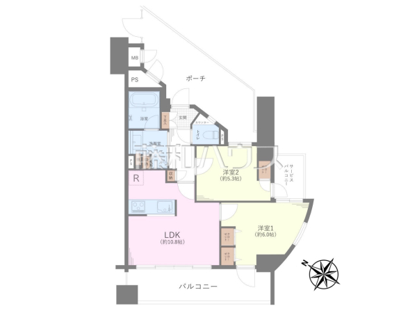 間取図 【マイキャッスル高井戸】 間取図 【マイキャッスル高井戸】