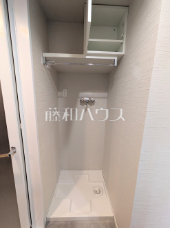 洗面室・洗濯機スペース 【ライオンズマンション三鷹さくら通り】/撮影日2026/07/07