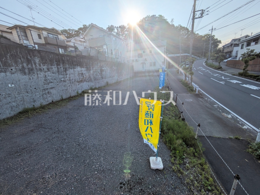 接道状況および現場風景 【八王子市小宮町】