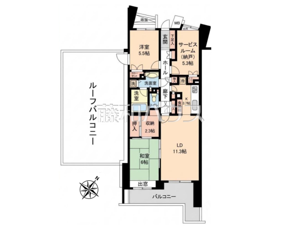 間取図 【パークシティひばりが丘】 間取図 【パークシティひばりが丘】