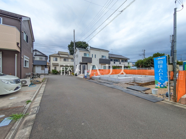 接道状況および現場風景 【小平市小川町1丁目】 接道状況および現場風景 【小平市小川町1丁目】