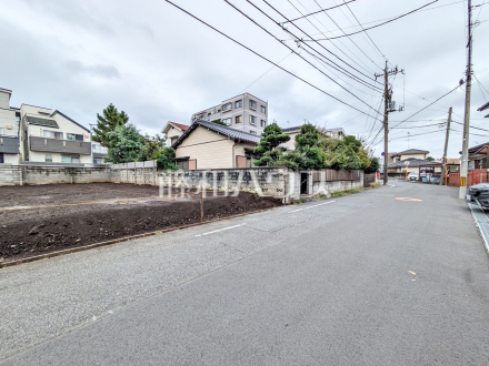 接道状況および現場風景 【日野市多摩平6丁目】/撮影日2026/09/27