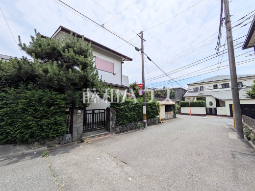 接道状況および現場風景 【日野市多摩平6丁目】
