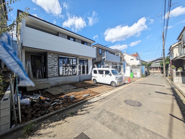 接道状況および現場風景 【東大和市向原5丁目】 接道状況および現場風景 【東大和市向原5丁目】