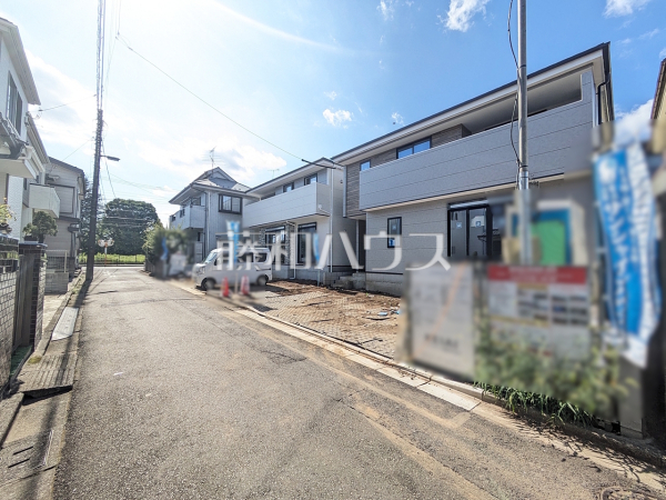 接道状況および現場風景 【東大和市向原5丁目】 接道状況および現場風景 【東大和市向原5丁目】