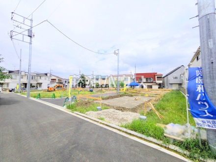 接道状況および現場風景 【狛江市駒井町3丁目】/撮影日2026/08/23